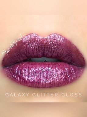 SeneGence Galaxy Glitter Lipsense Gloss - Berry Plum Shine